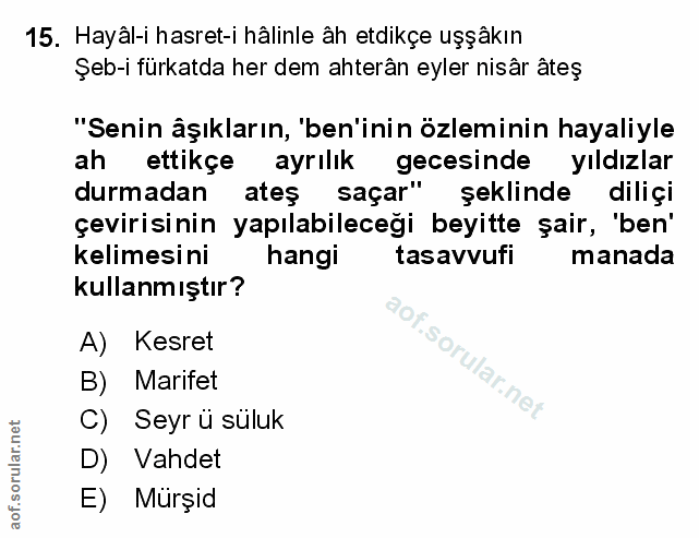 Soru 15