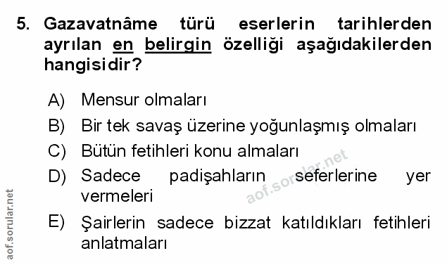 Soru 5