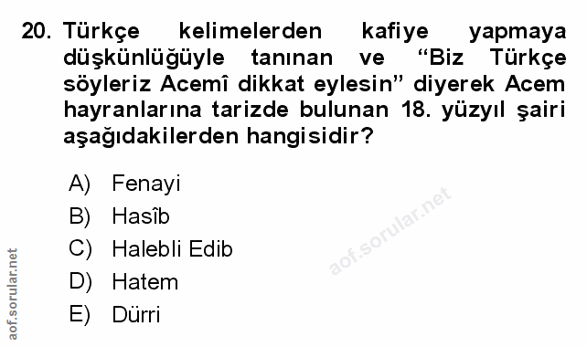 Soru 20
