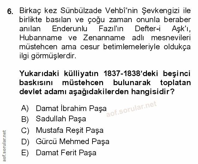Soru 6