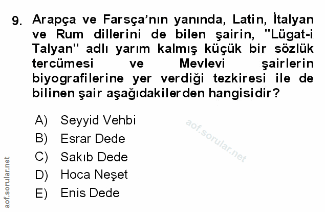 Soru 9