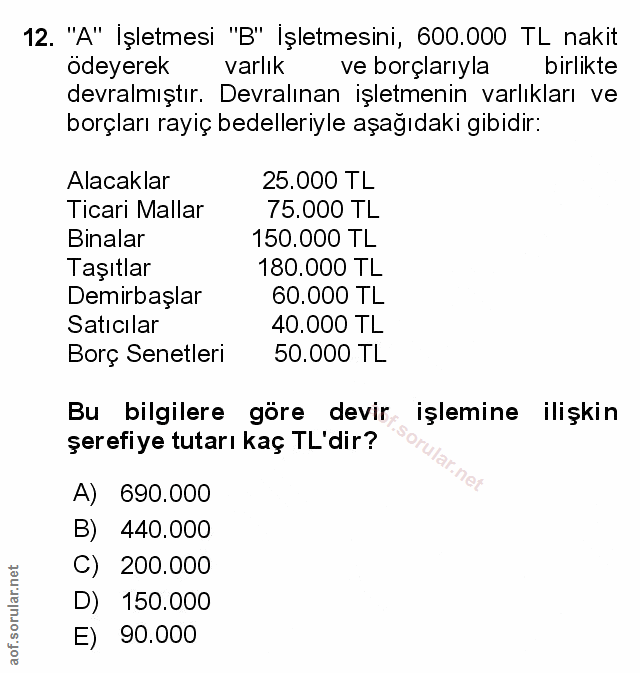 Soru 12