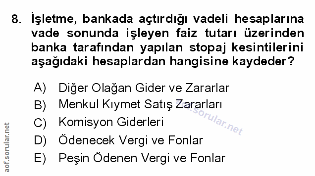 Soru 8