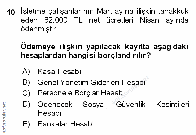 Soru 10