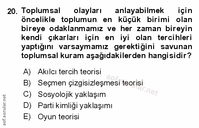 Soru 20