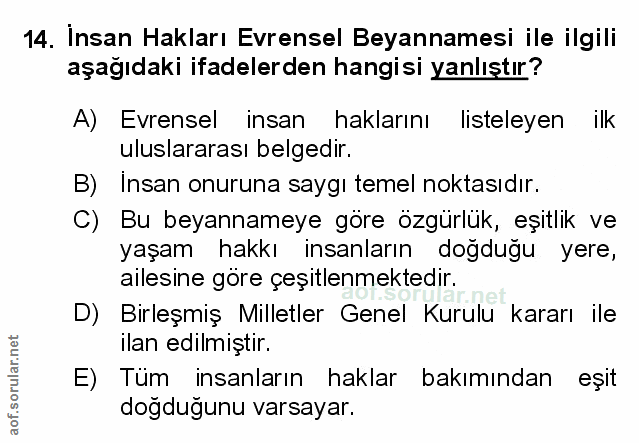 Soru 14