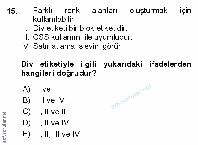 Soru 15