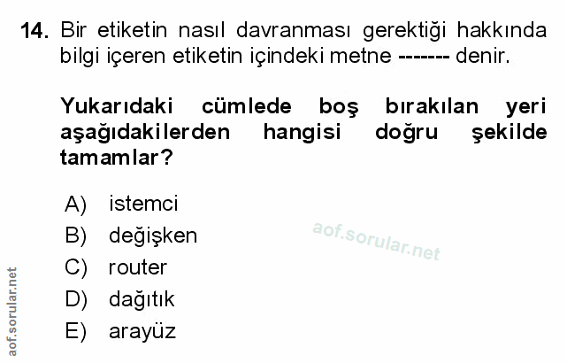 Soru 14