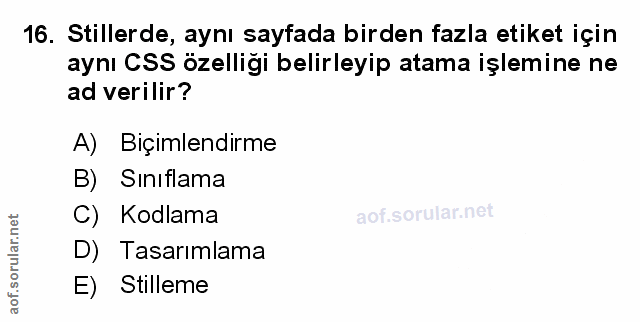 Soru 16