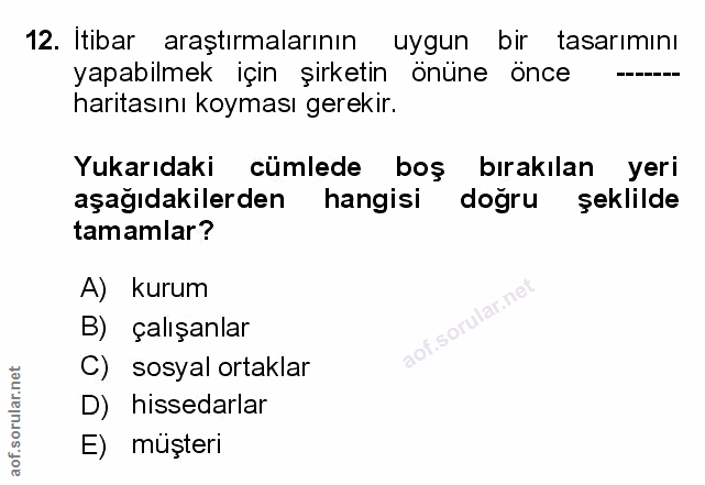 Soru 12