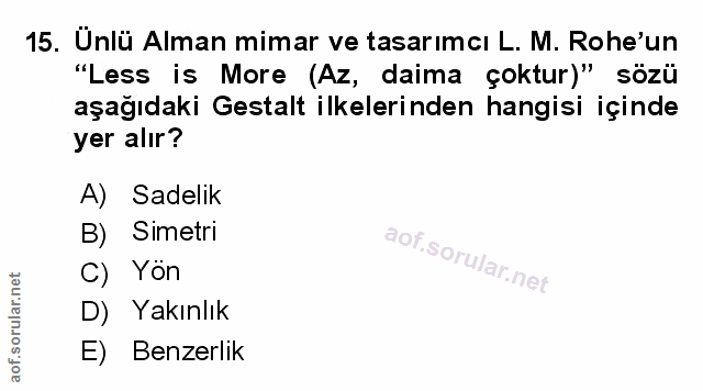 Soru 15