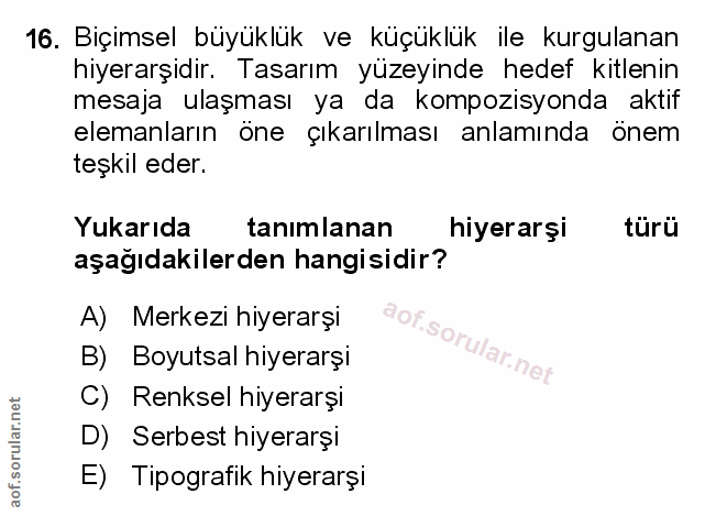 Soru 16