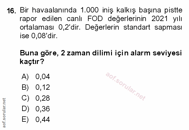 Soru 16