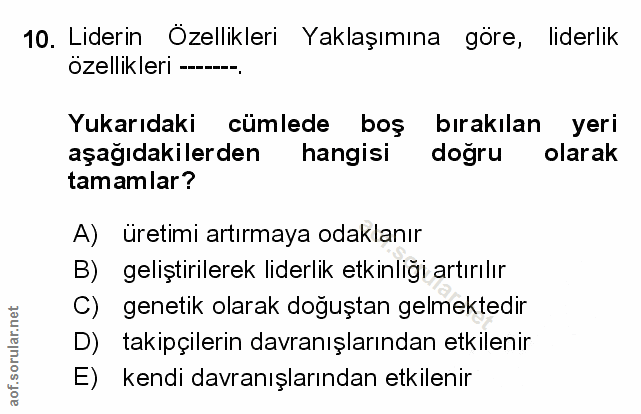 Soru 10