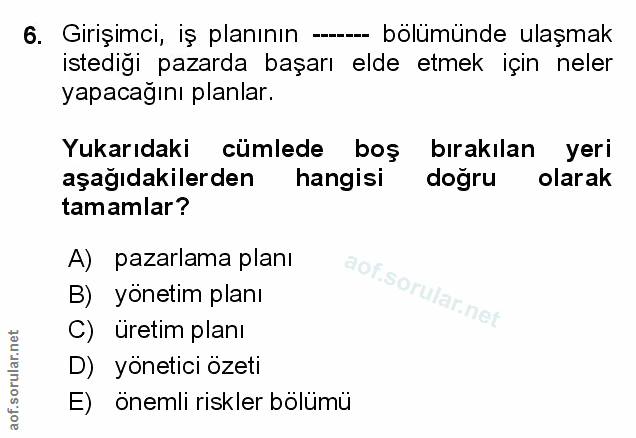 Soru 6