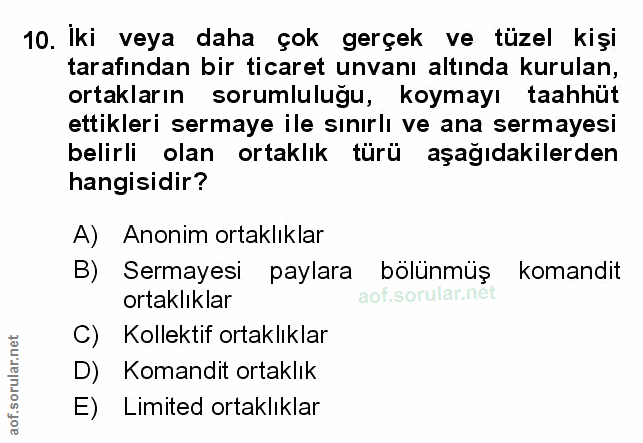 Soru 10