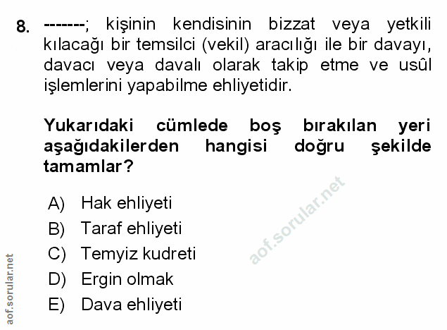 Soru 8