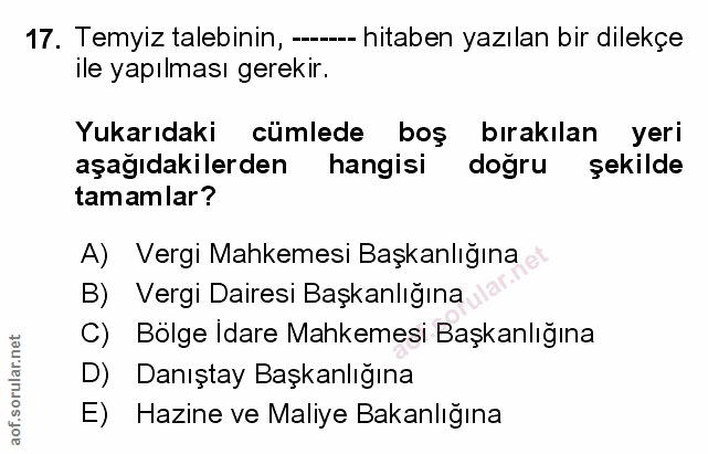Soru 17