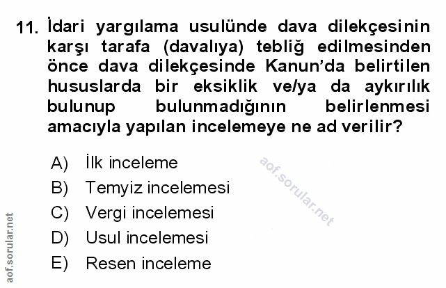 Soru 11