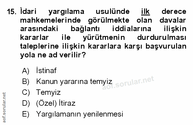 Soru 15