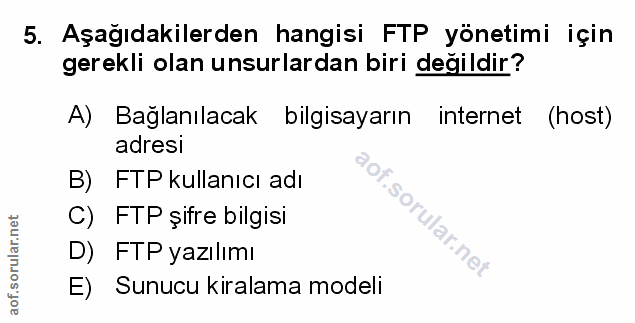 Soru 5