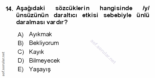 Soru 14