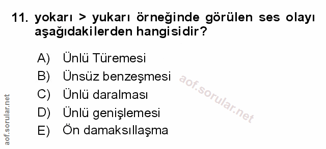 Soru 11