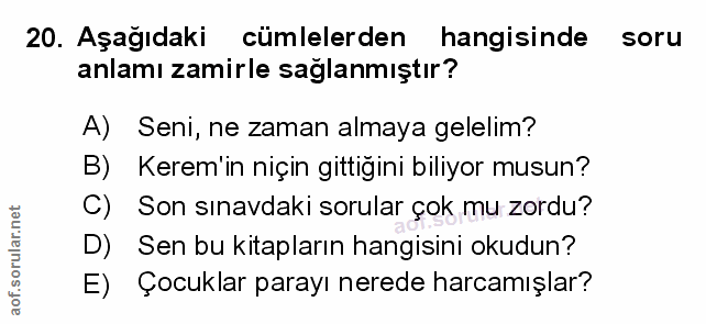 Soru 20