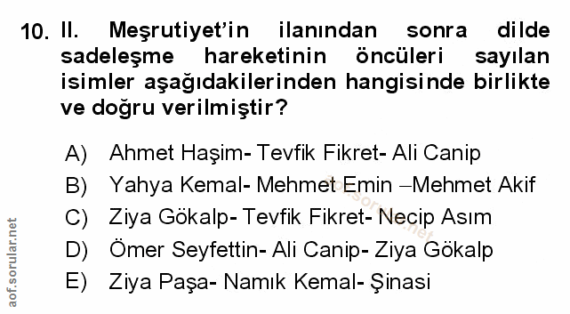 Soru 10