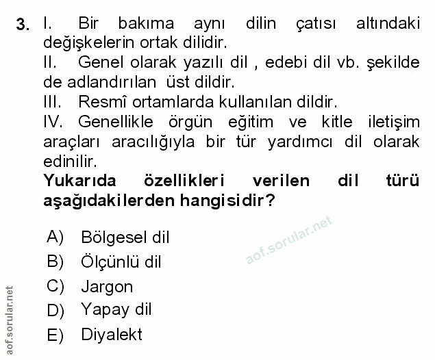 Soru 3