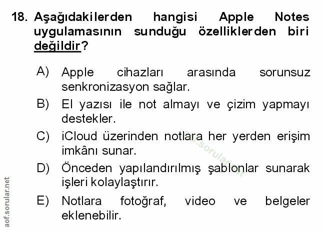 Soru 18