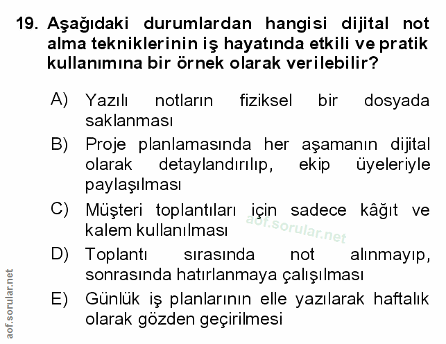 Soru 19