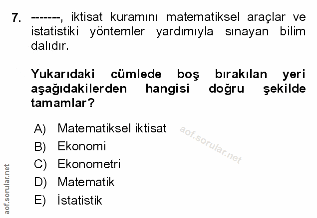 Soru 7