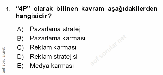 Soru 1