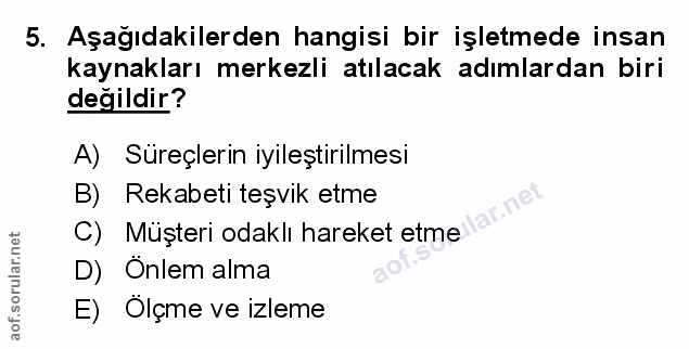 Soru 5