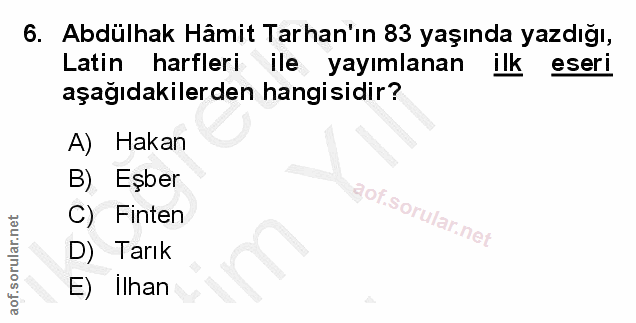 Soru 6