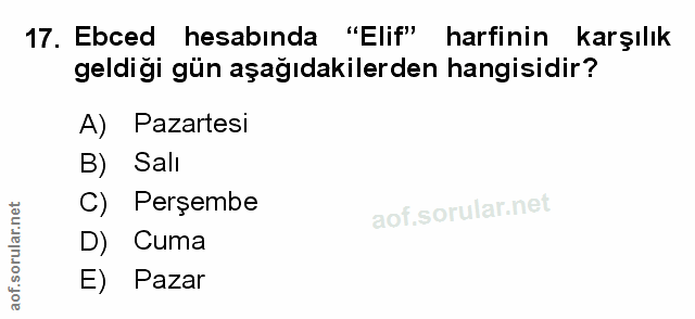 Soru 17