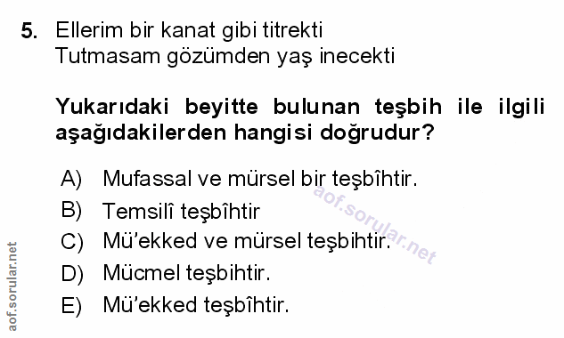 Soru 5