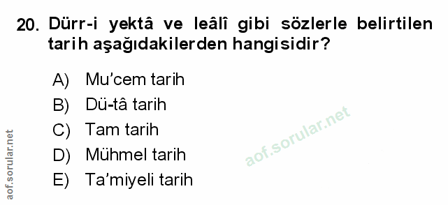 Soru 20