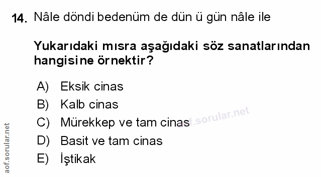 Soru 14