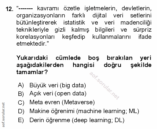 Soru 12