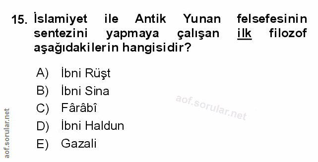 Soru 15