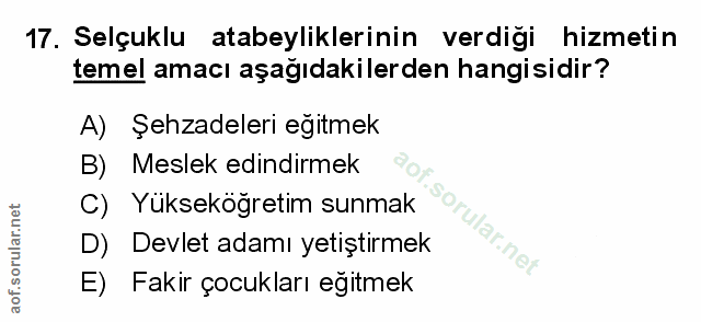 Soru 17