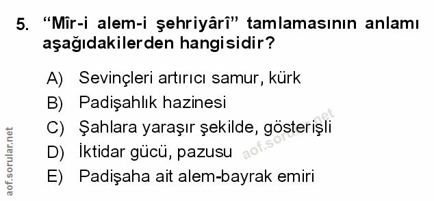 Soru 5
