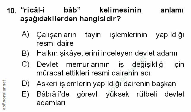 Soru 10