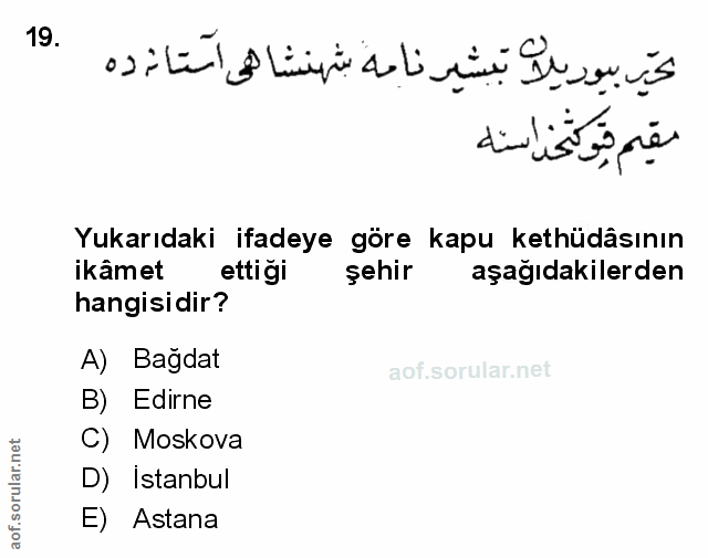 Soru 19