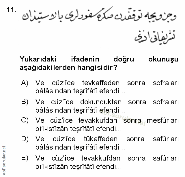Soru 11