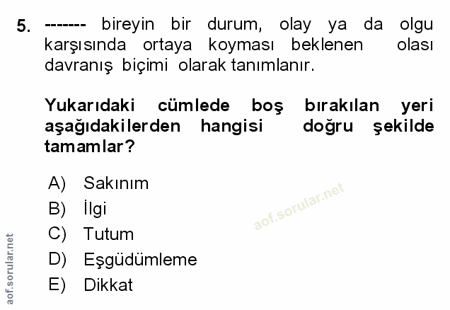 Soru 5