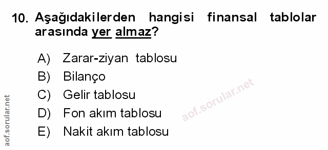 Soru 10