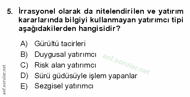Soru 5